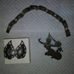 Vintage Siam Sterling Silver